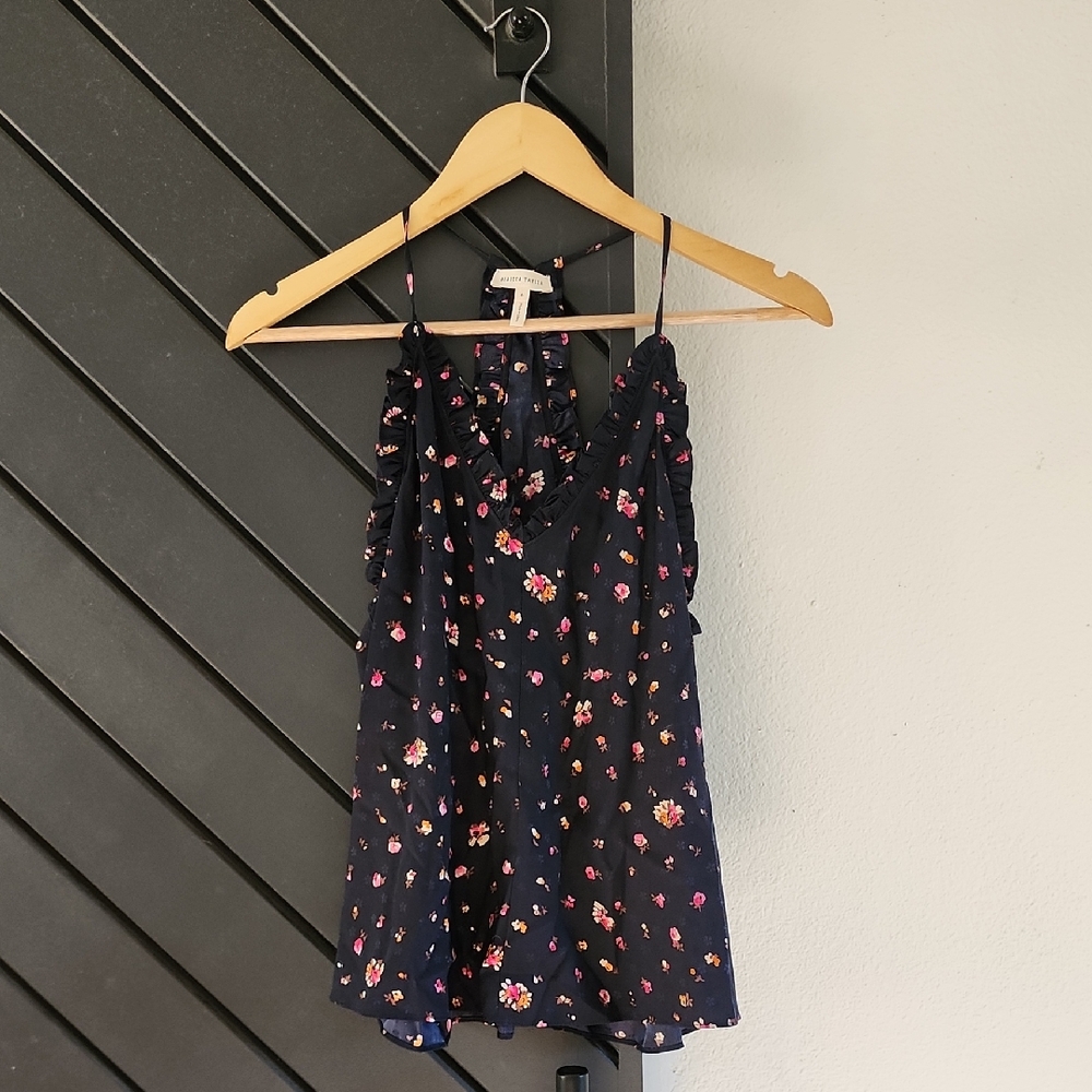Rebecca Taylor Silk Floral Camisole - Size 6